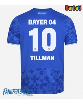 Bayer Leverkusen Malik Tillman #10 Tricou Fotbal Replică 2025-26 Barbati Treilea